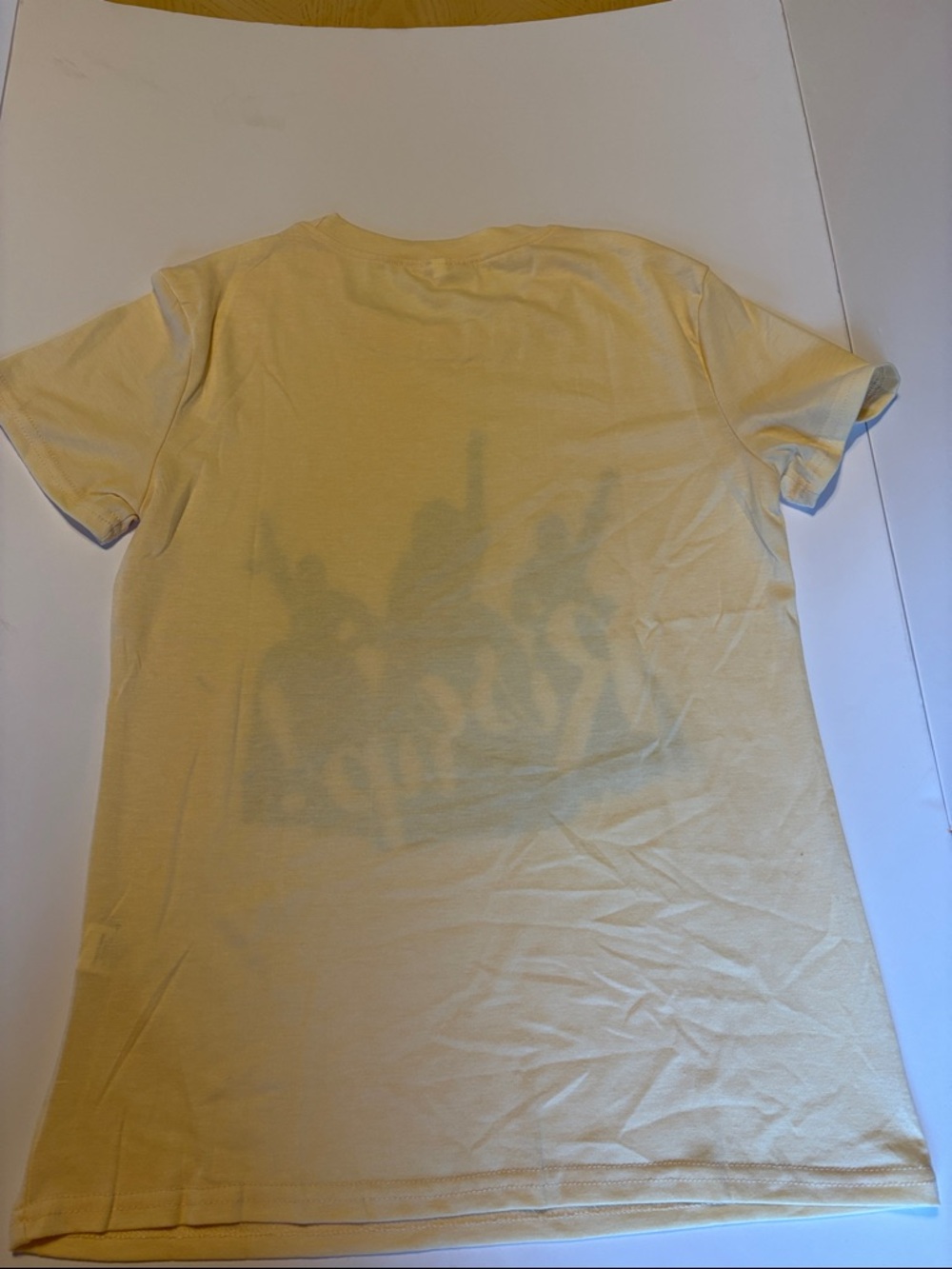 Women's Cream 'Rise Up!' Graphic Tee by - Picture 4 of 4